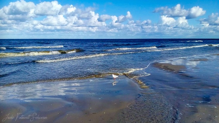 Strandaufgang an der Ostsee auf der Insel Usedom